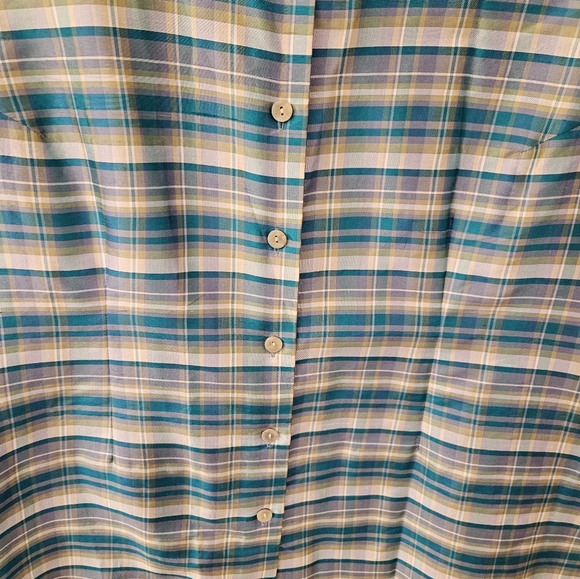 NWT - Silk Shantung "Silk Lore by Beth Terrell" Blouse - Size 1X - Picture 2 of 10